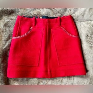 Wool Coach Skirt NWOT